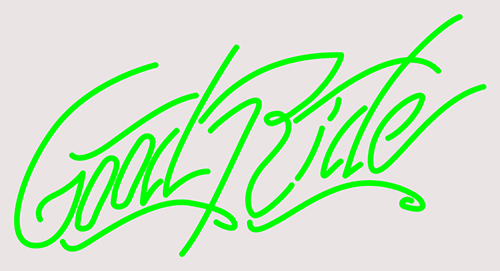 Custom Good Ride Outdoor Neon Sign 1