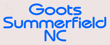 Custom Goots Summerfield Neon Sign 3