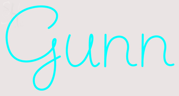 Custom Gunn Neon Sign 3