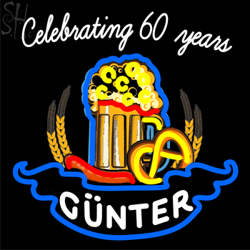 Custom Gunter Neon Sign 5