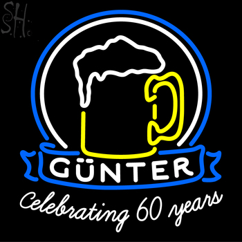Custom Gunter Neon Sign 4