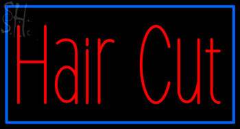 Custom Hair Cut Neon Sign 2