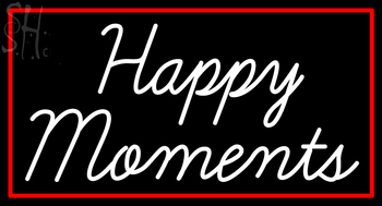 Custom Happy Moments Neon Sign 1