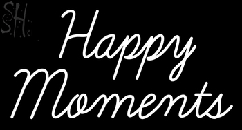 Custom Happy Moments Neon Sign 2