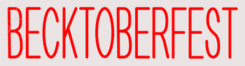 Custom Heinrichs Becktoberfest Neon Sign 3