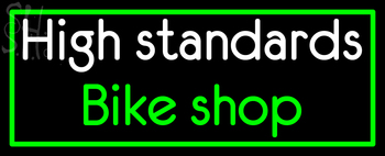 Custom High Standard Bike Shop Neon Sign 2