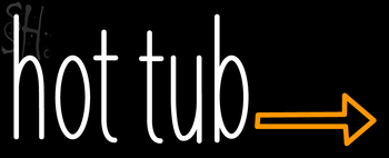 Custom Hot Tub Neon Sign 6