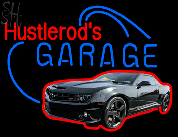 Custom Hustlerods Neon Sign 1