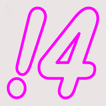 Custom I4 Neon Sign 2