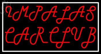 Custom Impalas Car Club Neon Sign 1