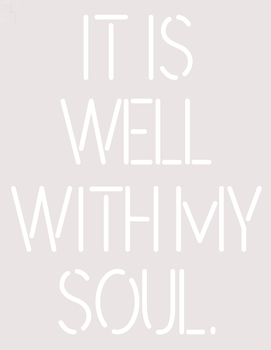 Custom It Is Well With My Soul Neon Sign 1