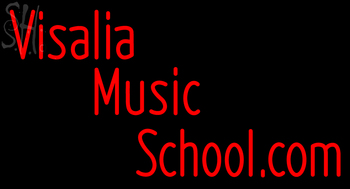 Custom Jana Visalia Music School Com Neon Sign 8