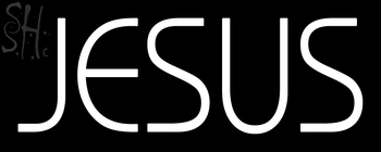 Custom Jesus Neon Sign 1