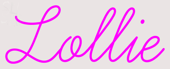 Custom Lollie Neon Sign 1