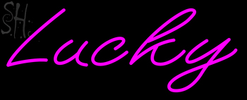 Custom Lucky Neon Sign 1