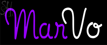 Custom Marvo Neon Sign 3