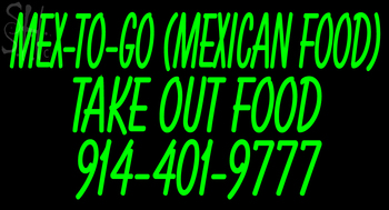 Custom Max To Go Neon Sign 1