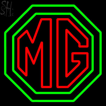 Custom Mg Cars Logo Neon Sign 3