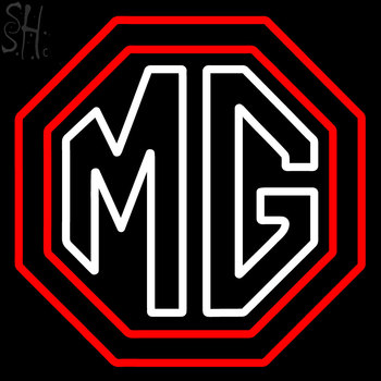 Custom Mg Cars Logo Neon Sign 5