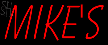Custom Mikes Neon Sign 1