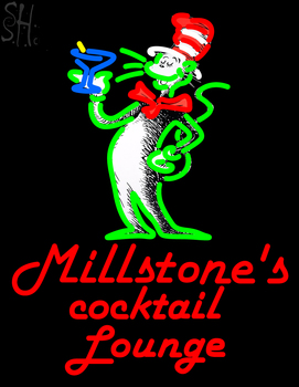 Custom Millstone Dr Suess Cat Neon Sign 13