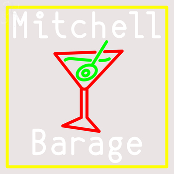 Custom Mitchell Barage Neon Sign 1