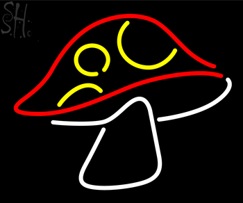 Custom Mushroom Sculpture Neon Sign 1