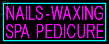 Custom Nails Waxing Neon Sign 1
