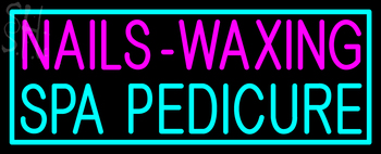 Custom Nails Waxing Neon Sign 2