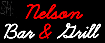 Custom Nelson Bar And Grill Neon Sign 1