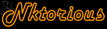 Custom Nktorious Neon Sign 3