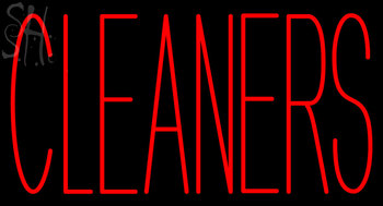 Custom Cleaners Neon Sign 3