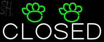 Custom Closed Paw Neon Sign 5