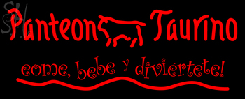 Custom Panteon Taurino Neon Sign 4