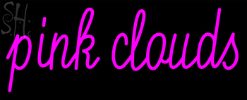 Custom Pink Clouds Neon Sign 3