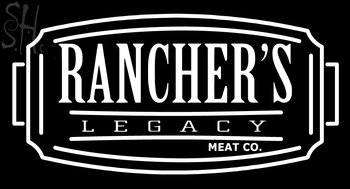 Custom Ranchers Legacy Meat Co Logo Neon Sign 1