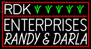 Custom Rdk Enterprises Randy And Darla Neon Sign 3