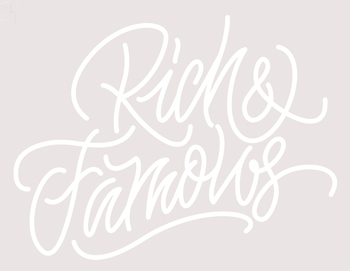 Custom Rich And Famous Neon Sign 3