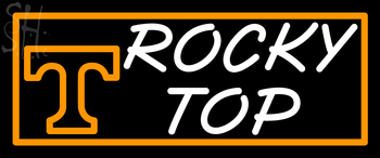 Custom Rocky Top T Logo Neon Sign 3