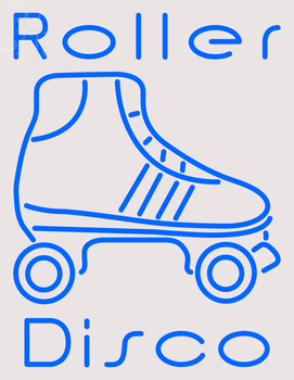 Custom Roller Disco Neon Sign 3