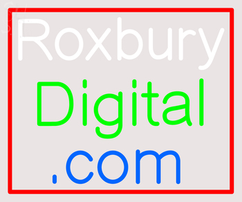 Custom Roxbury Digital Com Neon Sign 2
