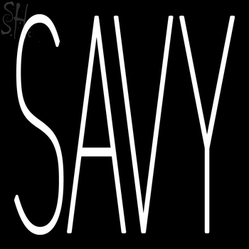 Custom Savy Neon Sign 1