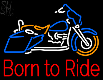 Custom Schaefer Cave Born To Ride Neon Sign 16