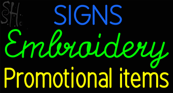 Custom Signs Embroidery Promotional Items Neon Sign 2