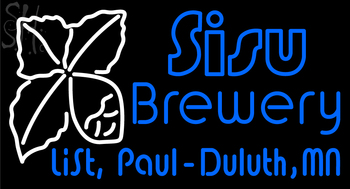 Custom Sisu Brewing Neon Sign 2