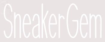 Custom Sneaker Gem Neon Sign 1