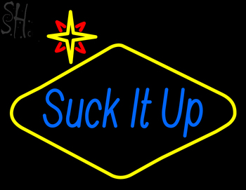 Custom Suck It Up Las Vegas Neon Sign 1