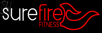 Custom Sure Fire Fitness Neon Sign 2