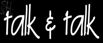 Custom Talk And Talk Neon Sign 2