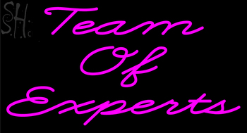 Custom Team Of Experts Neon Sign 2